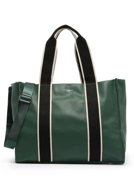 A4 Size Shoulder Bag New Grain Miniprix Green wt new grained F6946