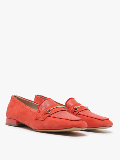 Mocassins En Cuir Tamaris Orange accessoires 42 vue secondaire 2