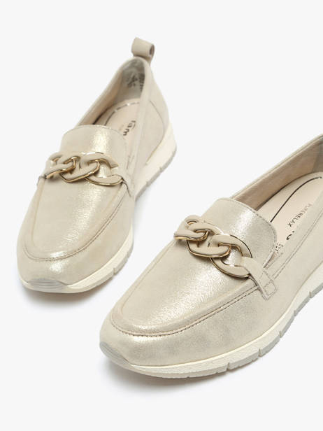 Mocassins En Cuir Tamaris Blanc accessoires 42 vue secondaire 1