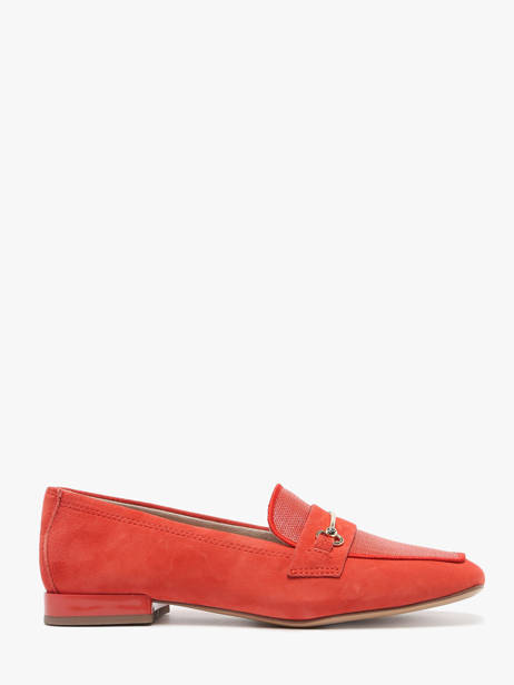 Mocassins En Cuir Tamaris Orange accessoires 42