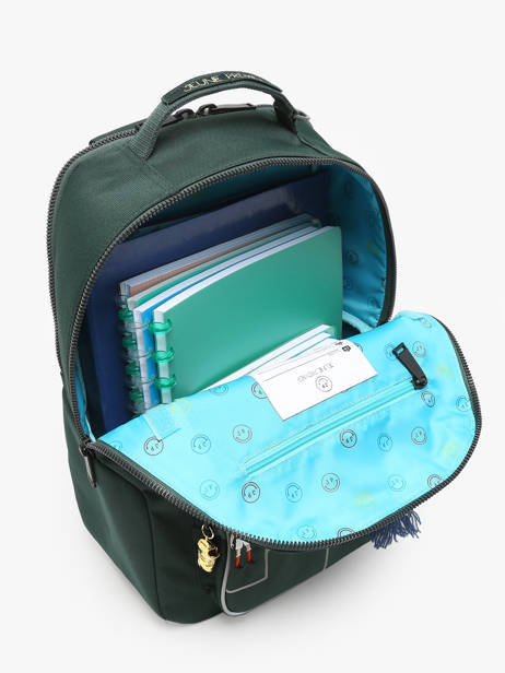 Bobby Backpack 1 Compartment Jeune premier Green daydream boys B other view 3