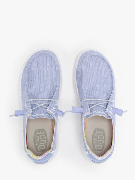 Mocassins Hey dude Violet accessoires 40076 vue secondaire 3