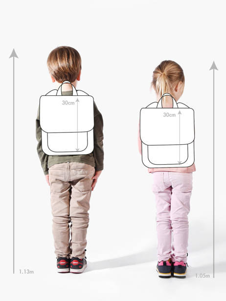 Mini Sac à Dos Kidzroom Beige paris perfect picnic 4174 vue secondaire 1