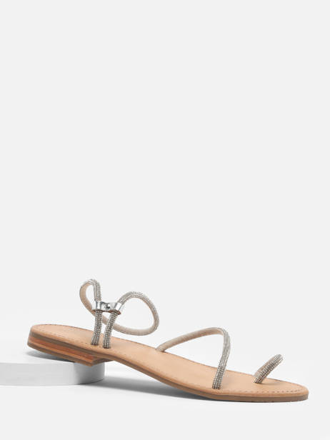 Flip Flops Les tropeziennes Silver women HODAXA other view 1