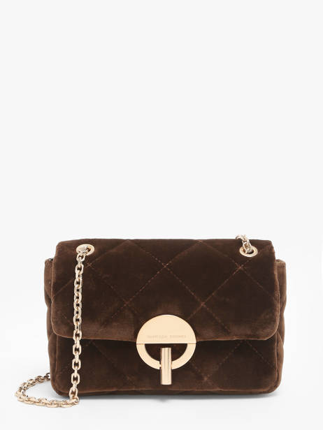 Crossbody Bag Moon Velvet Vanessa bruno Brown moon 42V40533