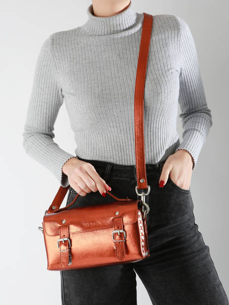 Leather L'artisan Ginger Crossbody Bag Paul marius Brown ginger ARTISGIN other view 1