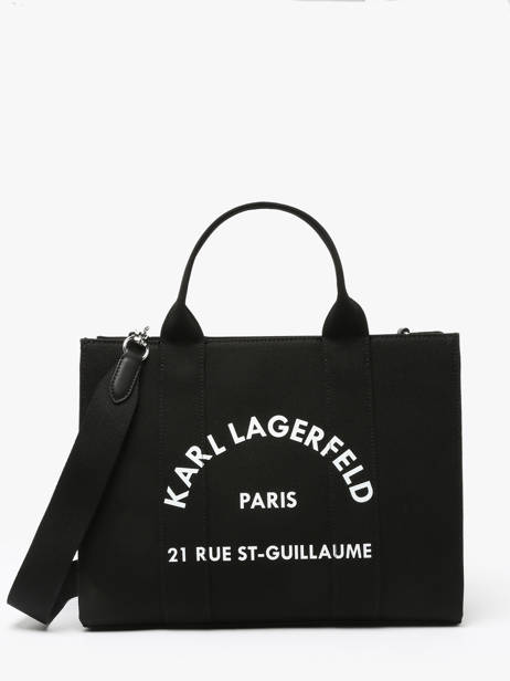 Small Tote Bag Rsg Cotton Karl lagerfeld Black rsg A1W50010