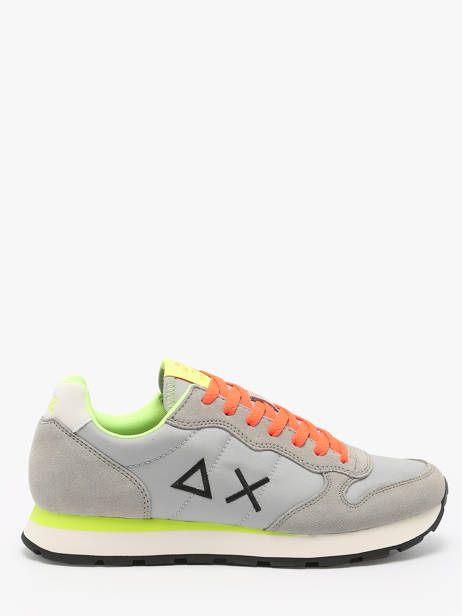 Sneakers Tom Fluo Sun68 Gris men Z35102