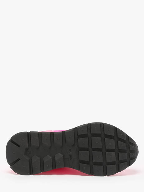 Sneakers Ally Solid Nylon Sun68 Rose accessoires Z35201 vue secondaire 5