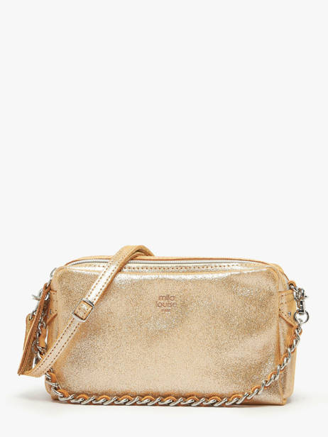 Crossbody Bag Vintage Leather Mila louise Gold vintage 23673XSX