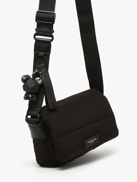 Shoulder Bag Plum David jones Black plum CM7476 other view 2