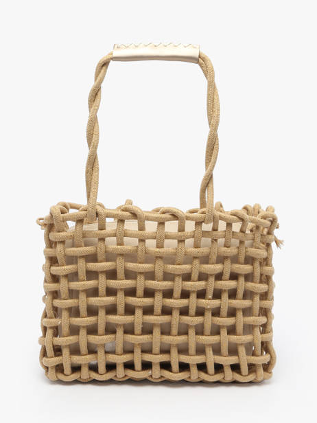 Sac à Main Crochet Le voyage en panier Marron crochet PM853 vue secondaire 4