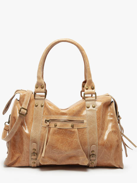 Sac Porté épaule Elefante Cuir Milano Beige elefante EF24095