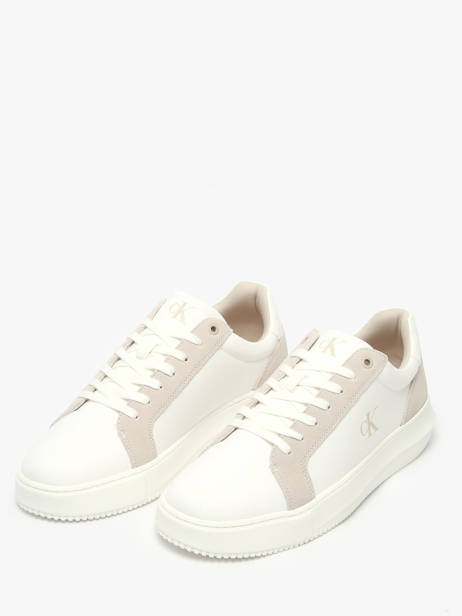 Sneakers In Leather Calvin klein jeans White men 121902S other view 2