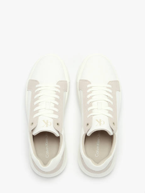 Sneakers In Leather Calvin klein jeans White men 121902S other view 4