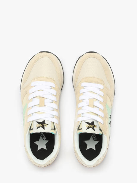 Sneakers Stargirl Glitter Sun68 Beige women Z35212 vue secondaire 4
