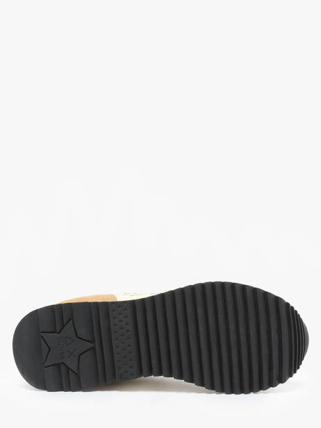 Sneakers Stargirl Glitter Sun68 Beige women Z35212 vue secondaire 5