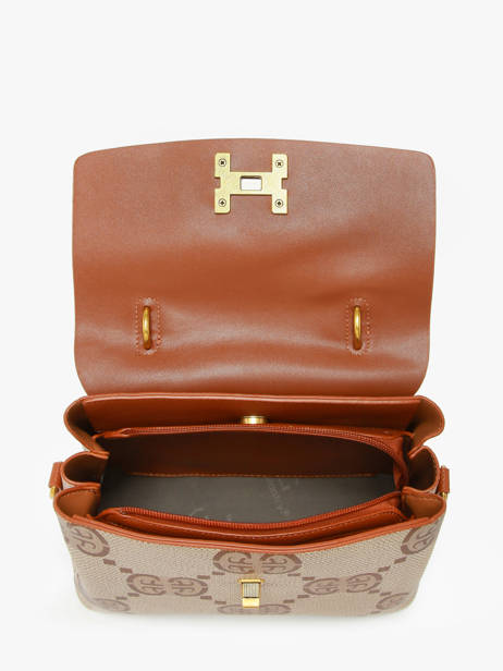 Satchel Signed Miniprix Brown signed 1 other view 2