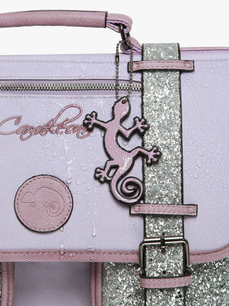 2-compartment Vintage Fantasy Backpack Cameleon Violet vintage fantasy SD39 other view 6