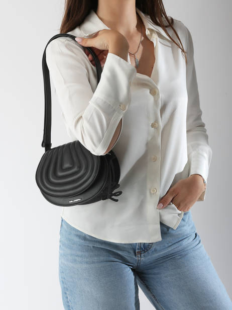 Shoulder Bag K Wellen Karl lagerfeld Black k wellen A3W30259 other view 1