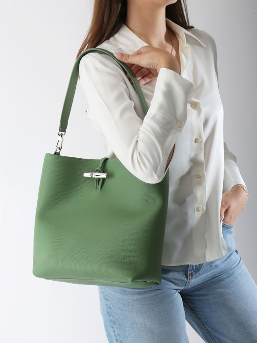 Longchamp Le roseau Hobo bag Green