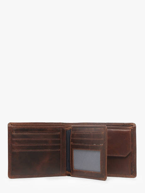 Wallet With Card Holder Leather Maverick Brown the original MAVTO005 other view 1