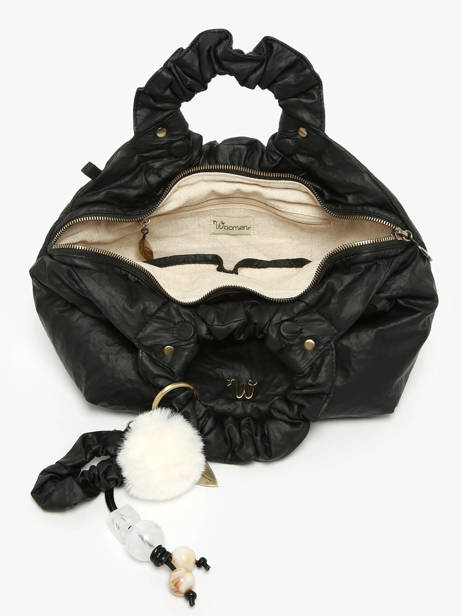Sac Bandoulière Alizier Woomen Noir alizier WALI06 vue secondaire 4