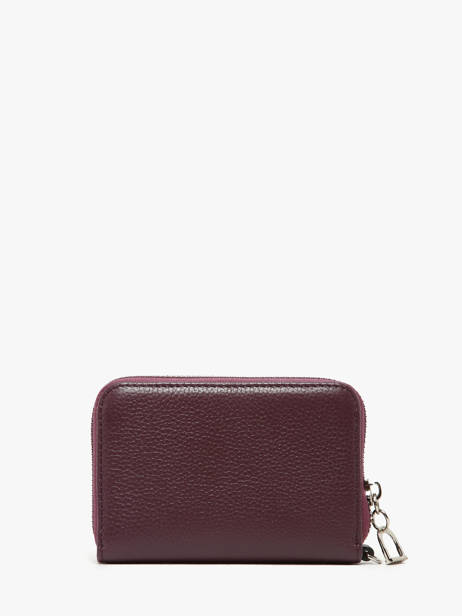 Coin Purse Altesse Leather Etrier Violet altesse EALT096M other view 4