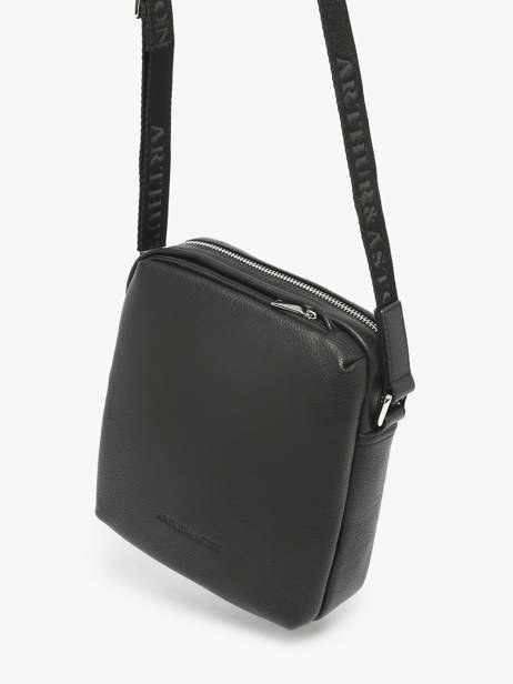 Leather José Crossbody Bag Arthur & aston Black thomas 2 other view 2