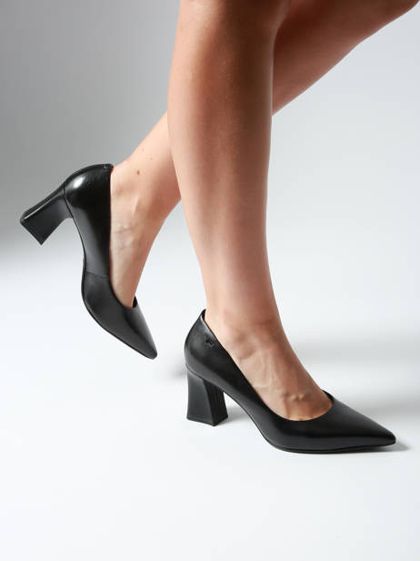 Escarpins à Talon En Cuir Tamaris Noir women 43 vue secondaire 1
