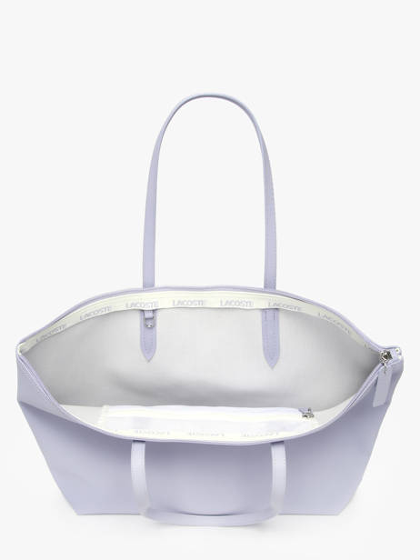 Sac Porté épaule L.12.12 Concept Lacoste Violet l.12.12 concept NF1888PK vue secondaire 2