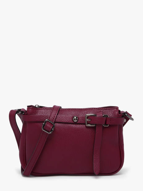 Sac Bandoulière Caviar Cuir Milano Rouge caviar G1421N