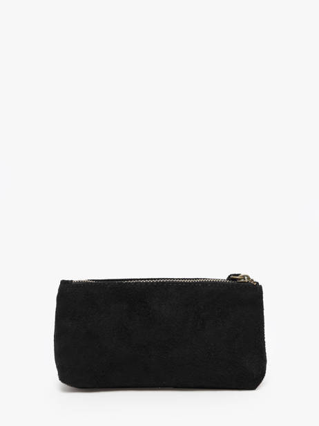 Trousse Cuir Milano Noir velvet VE22114 vue secondaire 2