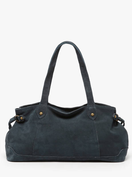 Sac Porté épaule Houston Cuir Basilic pepper Bleu houston BHOU80 vue secondaire 3