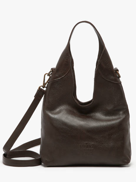 Shoulder Bag Cow Leather Basilic pepper Brown cow BCOW2S