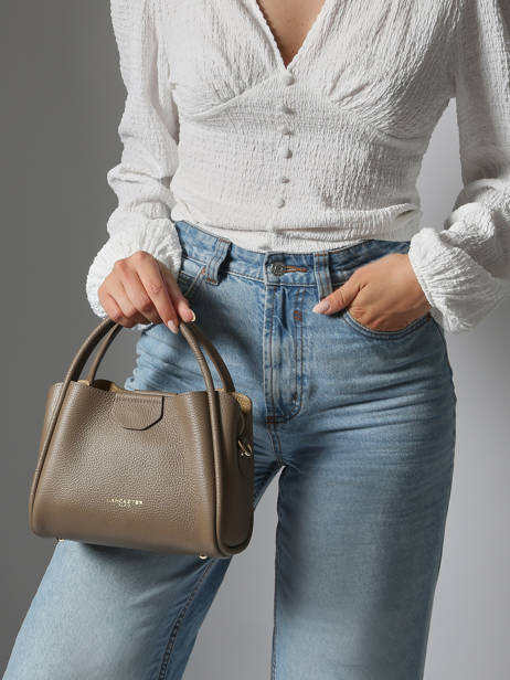 Handbag Ida Double Leather Lancaster Beige ida double 83 other view 1