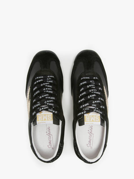 Sneakers Joyce En Cuir Semerdjian Noir women JOYCE vue secondaire 3