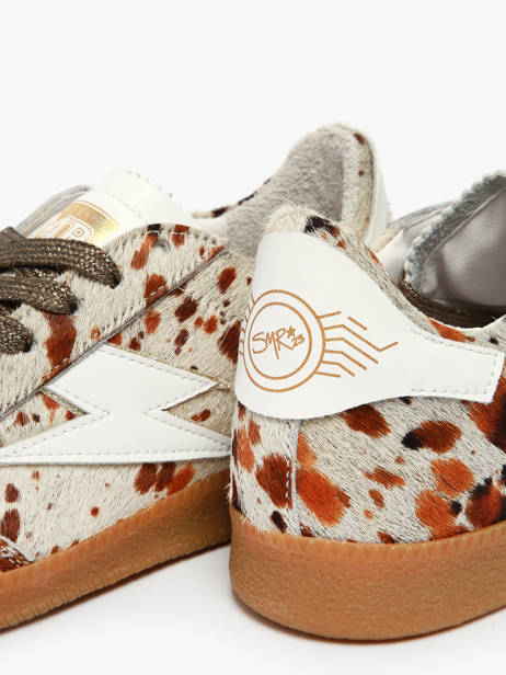 Sneakers Aslan En Cuir Semerdjian Multicolore women ASLAN vue secondaire 2