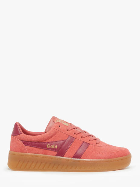 Sneakers Grandslam En Cuir Gola Rouge women CLA589