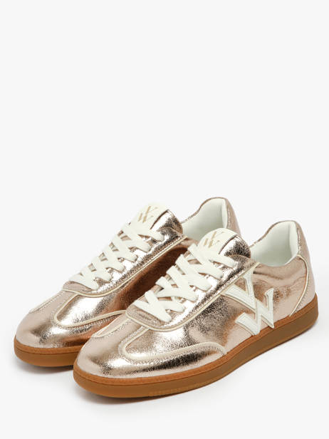 Sneakers Sarah Vanessa wu Or women BK2805OR vue secondaire 1