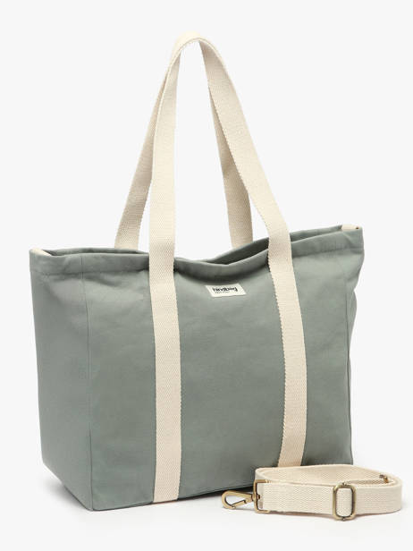 Shoulder Bag Cesar Cotton Hindbag Green best seller CESAR other view 2