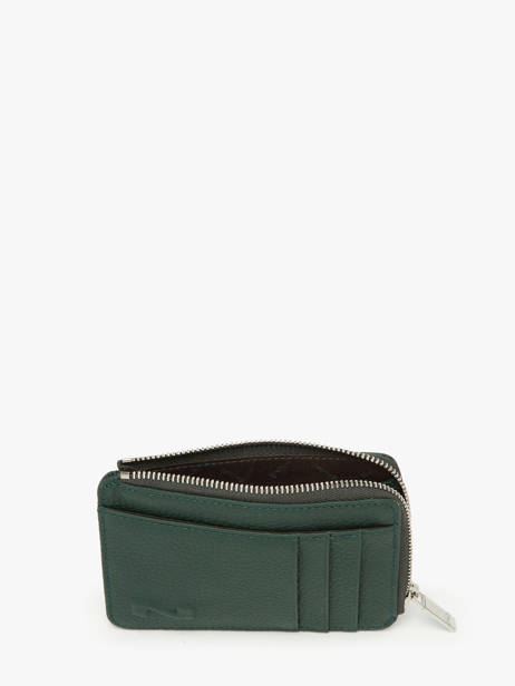 Leather Coin Purse With Card Slots Nathan baume Green original n 217N other view 1