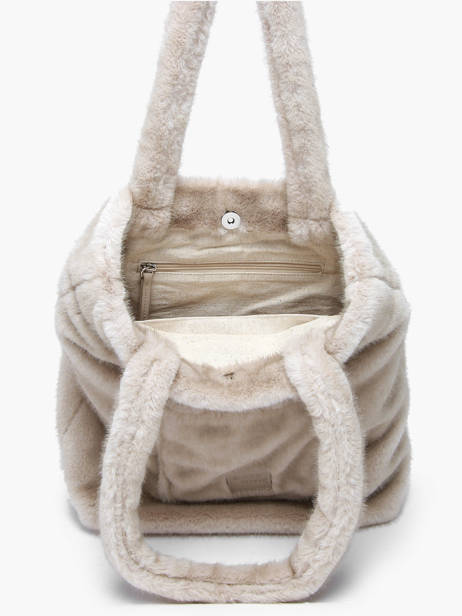 A4 Size Shoulder Bag Basilic pepper Beige alaska BALS03 other view 3