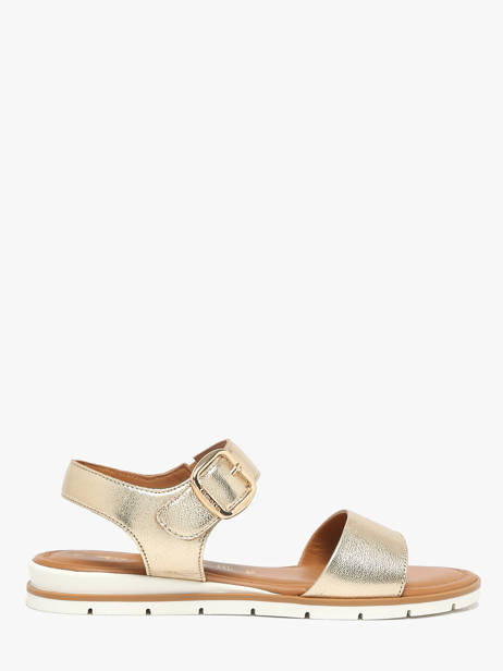 Sandales En Cuir Tamaris Or women 44