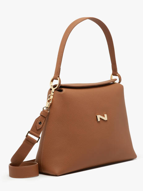 Leather Camelia Shoulder Bag Nathan baume Brown eden 5 other view 2