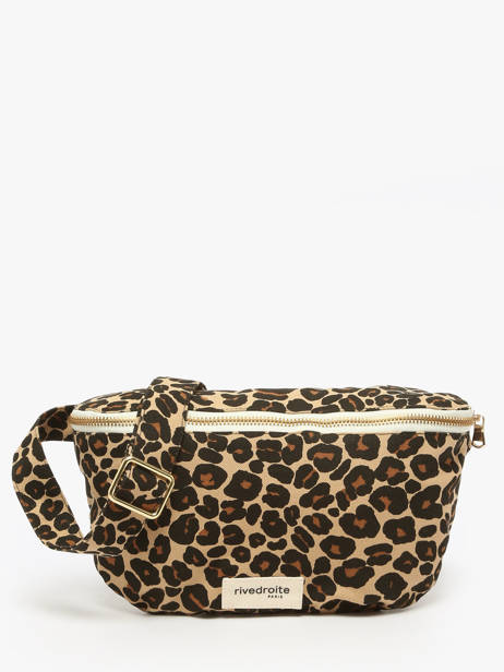 Recycled Coton Custine Belt Bag Rivedroite Brown forever wild CUSTIFOR