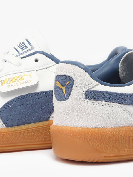Sneakers In Leather Puma White women 39646424 other view 3