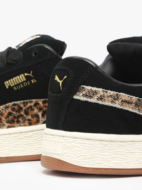 Sneakers In Leather Puma Black women 40486201 other view 3