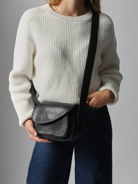 Shoulder Bag Heritage Leather Biba Black heritage BLT1L other view 1