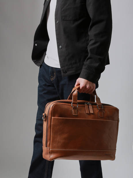 Business Bag Maverick Brown rough gear MAVRG306 other view 1